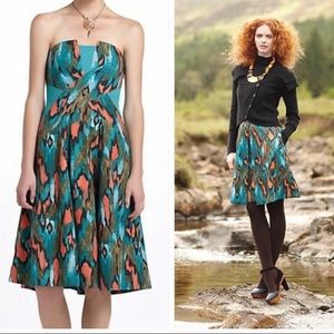 Anthropologie Girls From Savoy Ikat Dress